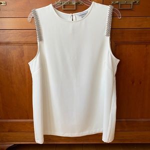 Pretty H&M Sleeveless Embellished Top